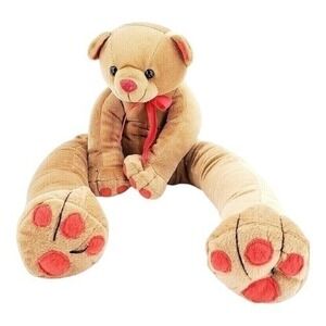 Teddy Bear Brown Long Legs Plush Stuffed Animal
